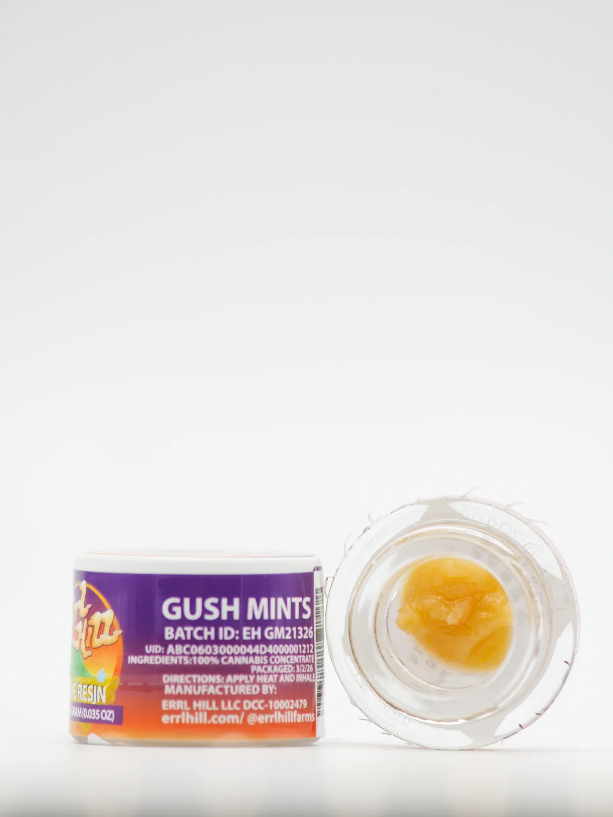 Errl Hill Live Resin 1g jar