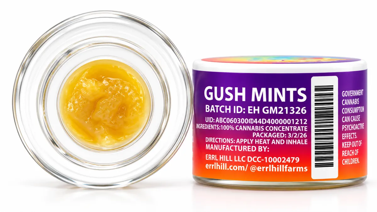 Gush Mints — Live Resin 1g jar
