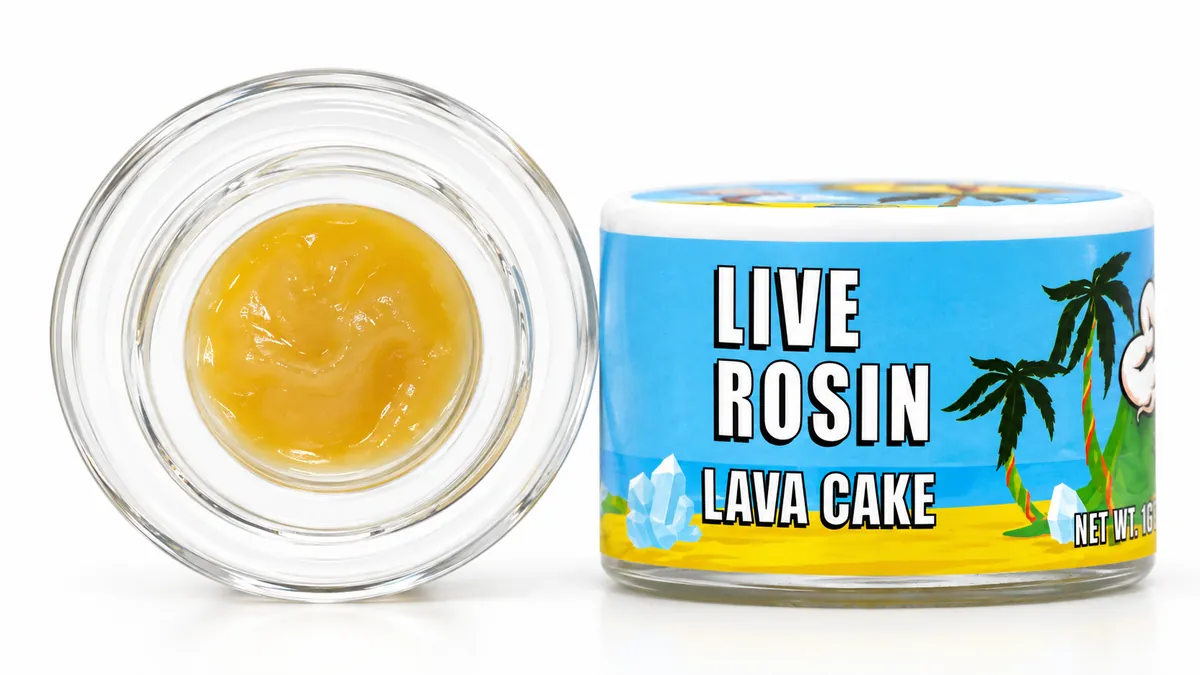 Lava Cake — Live Rosin 1g jar